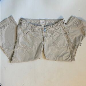 Abercrombie & Fitch Beige Capris